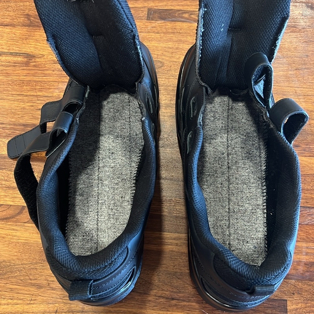 Apex G8010M Men's Athletic Shoe Black Leather Double Strap Size 11 X-Wide - Picture 14 of 14